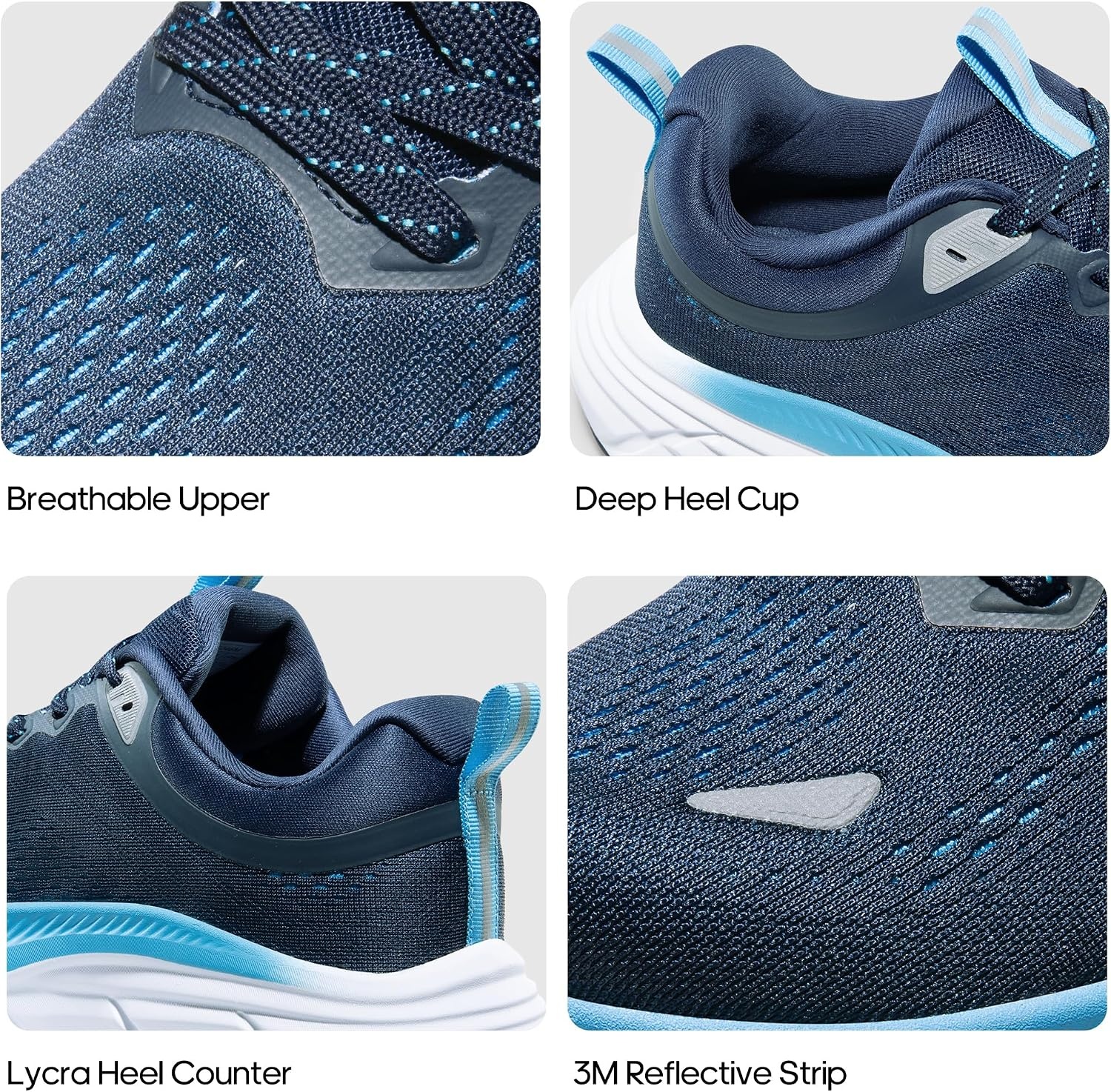 image:imageNORTIV 8 Mens Walking Shoes Running Tennis SneakersBlue