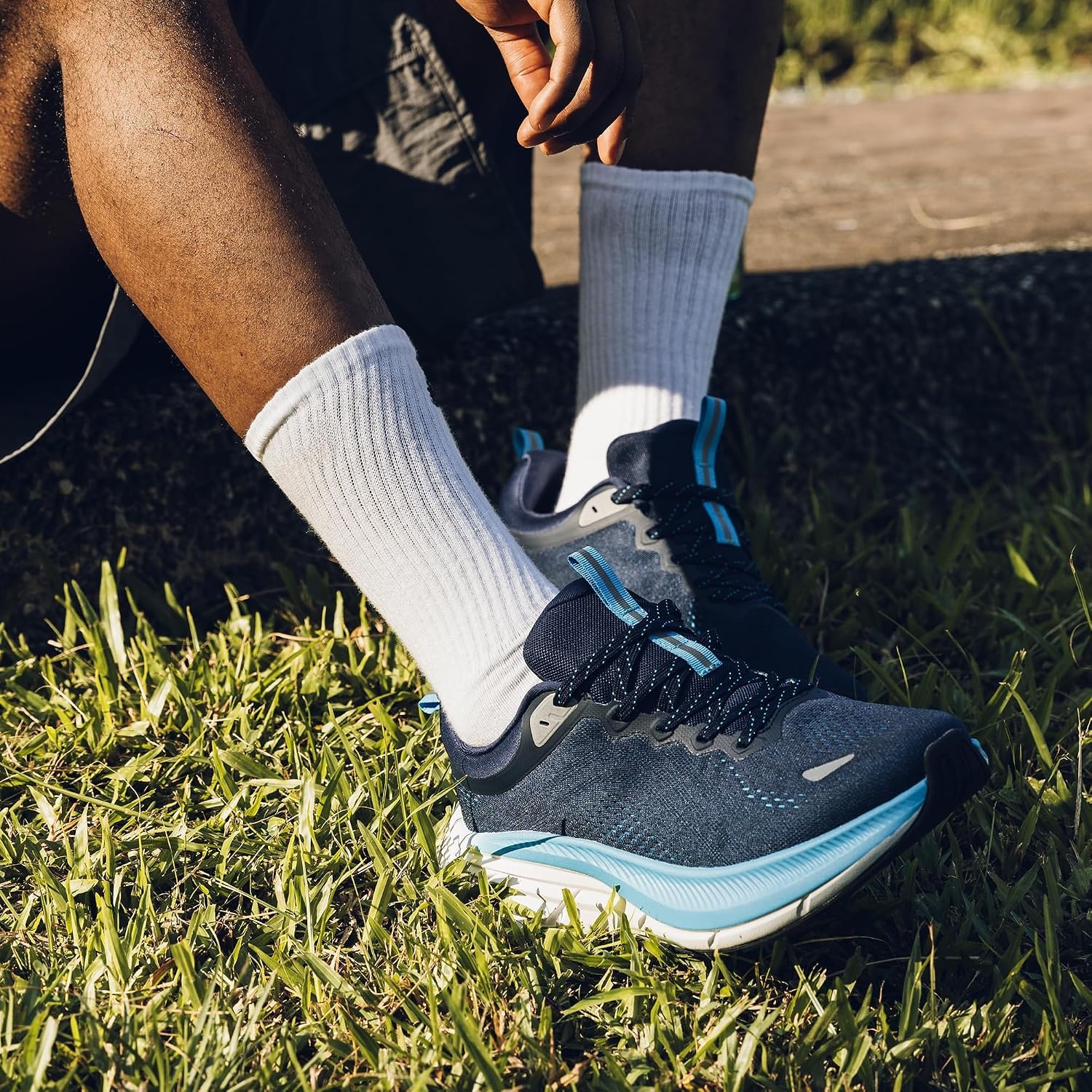 image:imageNORTIV 8 Mens Walking Shoes Running Tennis SneakersBlue