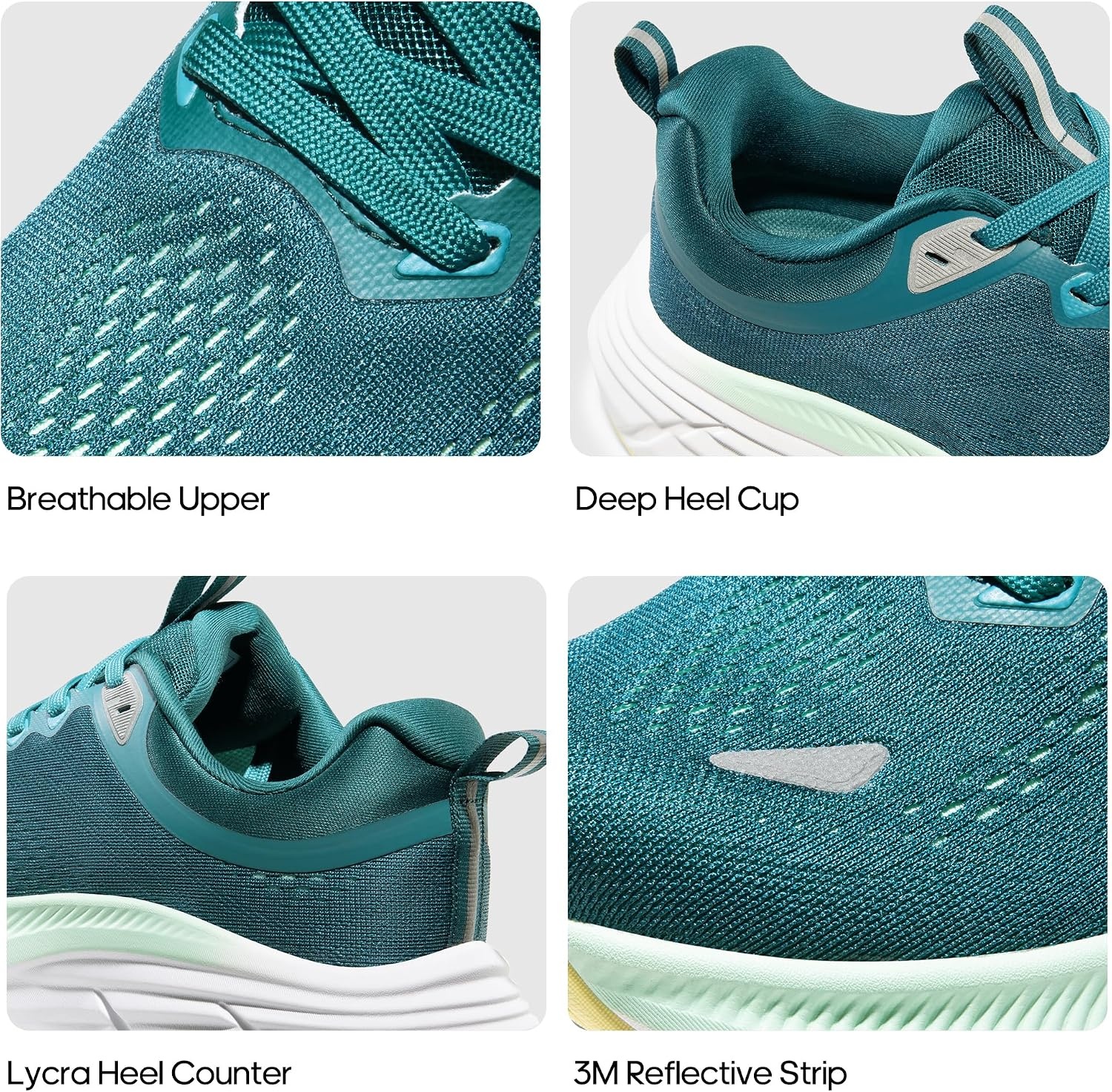 image:imageNORTIV 8 Mens Walking Shoes Running Tennis SneakersBlue Green