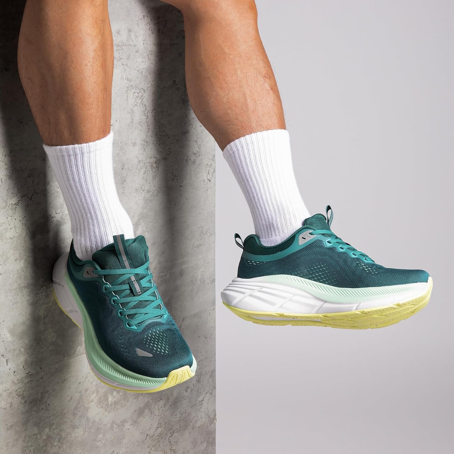 image:imageNORTIV 8 Mens Walking Shoes Running Tennis SneakersBlue Green