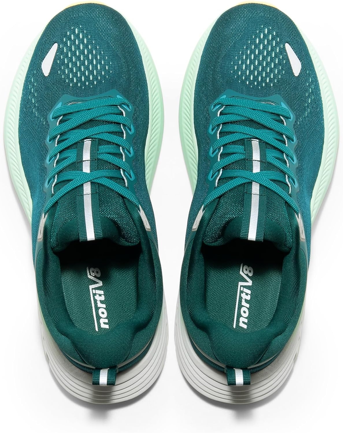 image:imageNORTIV 8 Mens Walking Shoes Running Tennis SneakersBlue Green