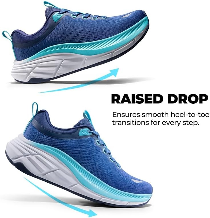 image:imageNORTIV 8 Womens Walking Shoes Running Tennis SneakersBlue