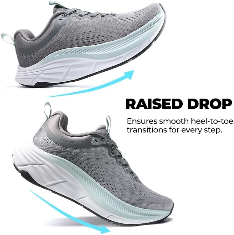 image:imageNORTIV 8 Womens Walking Shoes Running Tennis SneakersGrey