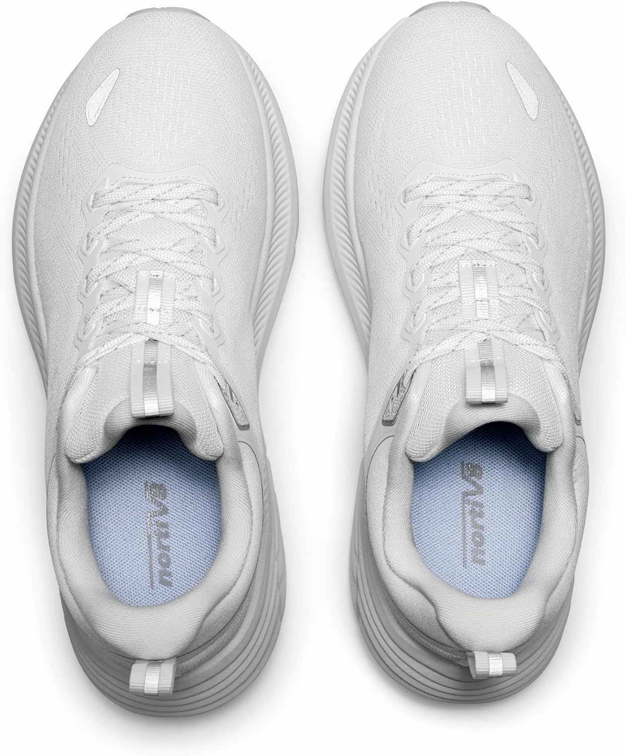 image:imageNORTIV 8 Womens Walking Shoes Running Tennis SneakersWhite