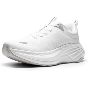 NORTIV 8 Men’s Walking Shoes Running Tennis Sneakers(White)