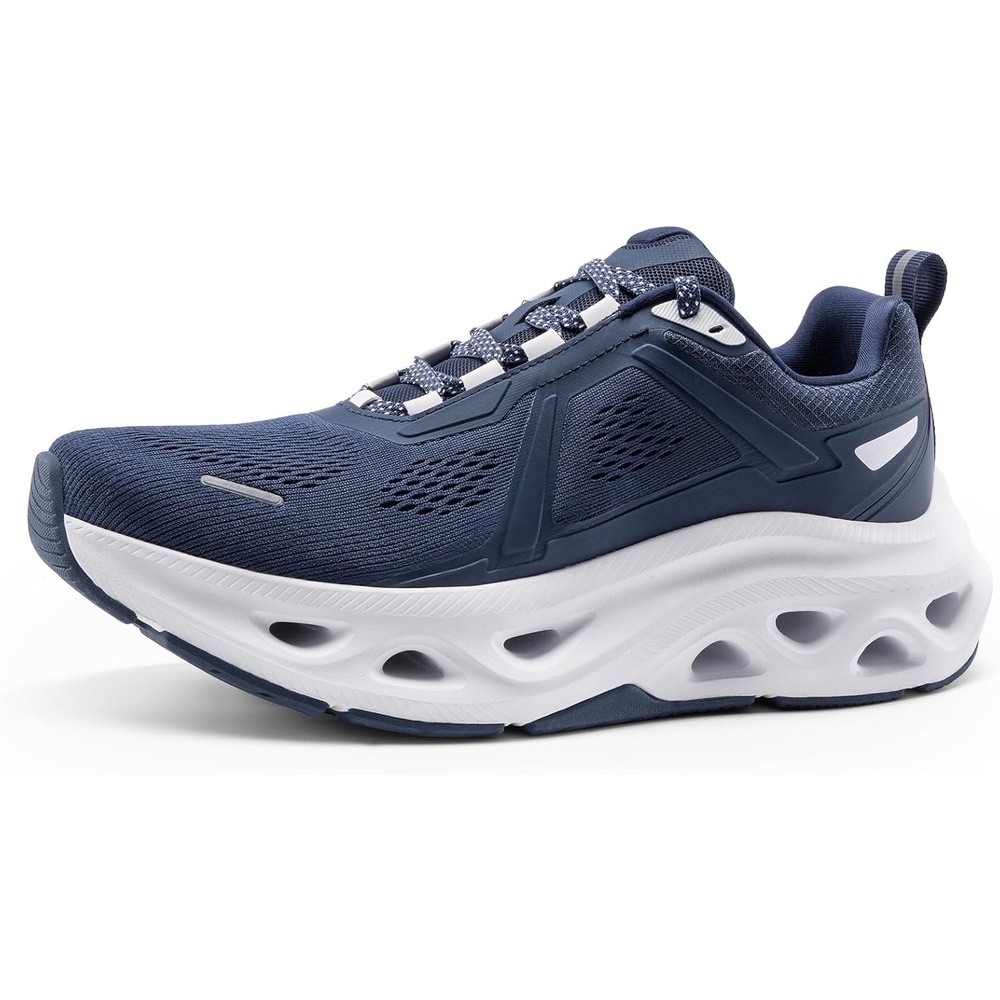 image:imageNORTIV 8 Mens Cushioning Breathable Walking Run ShoesDark Blue